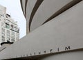 NEW YORK - SEPTEMBER 01: The Solomon R. Guggenheim Museum of mod Royalty Free Stock Photo