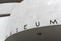 NEW YORK - SEPTEMBER 01: The Solomon R. Guggenheim Museum of mod Royalty Free Stock Photo