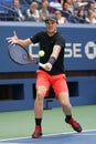 US Open 2017 mixed doubles champion Jamie Murray of Great Britain in action during final match