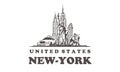 New-York sketch skyline. United states, hand drawn vector illustration Royalty Free Stock Photo