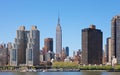 New York Skyline with Empire State Building Royalty Free Stock Photo