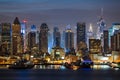 New York skyline Royalty Free Stock Photo