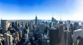 New York skyline panorama.