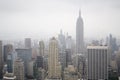 New York - Skyline from the Top of the Rock Royalty Free Stock Photo