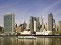 New York City, United Nations Skyline View Royalty Free Stock Photo