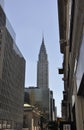 New York, 2st July: Crysler Tower in Midtown Manhattan from New York City in United States Royalty Free Stock Photo