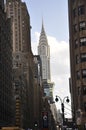 New York, 2st July: Crysler Tower in Midtown Manhattan from New York City in United States Royalty Free Stock Photo