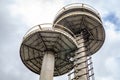 New York State Pavilion Observation Towers, Flushing-Meadows-Park, NYC Royalty Free Stock Photo