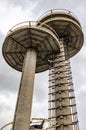 New York State Pavilion Observation Towers, Flushing-Meadows-Park, NYC Royalty Free Stock Photo