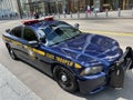 New York State Police Car in Manhattan, New York City Royalty Free Stock Photo