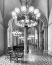 New York State Senate lounge and corridor