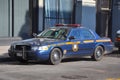 New York State Trooper Police Car in Buffalo, NY, USA Royalty Free Stock Photo