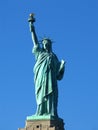 New York: Statue of Liberty, an American symbol Royalty Free Stock Photo