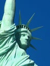 New York: Statue of Liberty, an American symbol Royalty Free Stock Photo