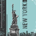 New York Statue of Liberty Poster