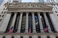 New York Stock Exchange Building, Manhattan Royalty Free Stock Photo