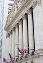 New York Stock Exchange Building, Manhattan Royalty Free Stock Photo