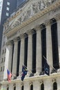 New York Stock Exchange building, NYSE, Wall Street, Financial District, Manhattan, New York City, New York State, USA