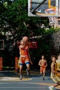 New York - Street Basketball at West 4th Street Courts