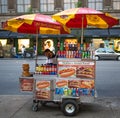 New York street vendor Royalty Free Stock Photo