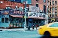 New York Streets Lower East Side Manhattan Busy Urban City Royalty Free Stock Photo