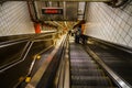 New York subway escalator