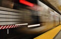 New York Subway Platform Underground Transportation MTA City Transit Royalty Free Stock Photo