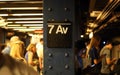 New York Subway at 7th Avenue