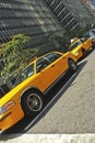 New York taxi Royalty Free Stock Photo