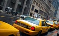 New York Taxis Royalty Free Stock Photo