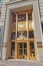 New York 7th avenue building entrance door