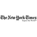 The new york times logo news Royalty Free Stock Photo