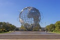 New York unisphere in Flushing Meadows Corona Park Royalty Free Stock Photo