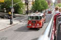 New York, New York, United States - April 14, 2011: Fire truck New York street