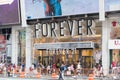 Forever 21 clothing store in New York city.