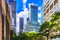 New York, United States. Famous Park Avenue skyscrapers in Manhattan, New York City in United States of America