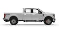 Renderings of a White Ford F-150 truck Royalty Free Stock Photo