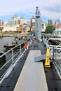 New York, United States - The Submarine Growler in the Intrepid Sea, Air and Space Museum