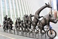 New York, United States - Wild Life for Wildlife, a public sculpture cl