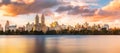 New York Upper West Side skyline Royalty Free Stock Photo