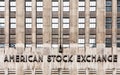 American stock exchange - AMEX Royalty Free Stock Photo