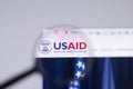 New York, USA - 26 April 2021: United States Agency for International Development USAID logo close-up on website page, Royalty Free Stock Photo