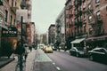 Soho street view in New York City