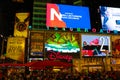 NEW YORK, USA - August 30, 2018: New York city streets , Broadway , Times square.