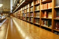 New york, usa- August 13, 2008: Free public library with thousands of books available to consult to expand knowledge