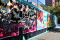 New York, United States -Graffiti Hall of Fame in Harlem