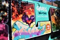 New York, United States -Graffiti Hall of Fame in Harlem