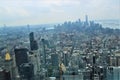 New York, United States - Panoramic view on Manhattan seen from the Empire State Building