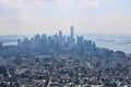 New York, United States - Panoramic view on Manhattan seen from the Empire State Building