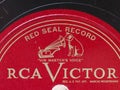 Vintage 78rpm record Royalty Free Stock Photo